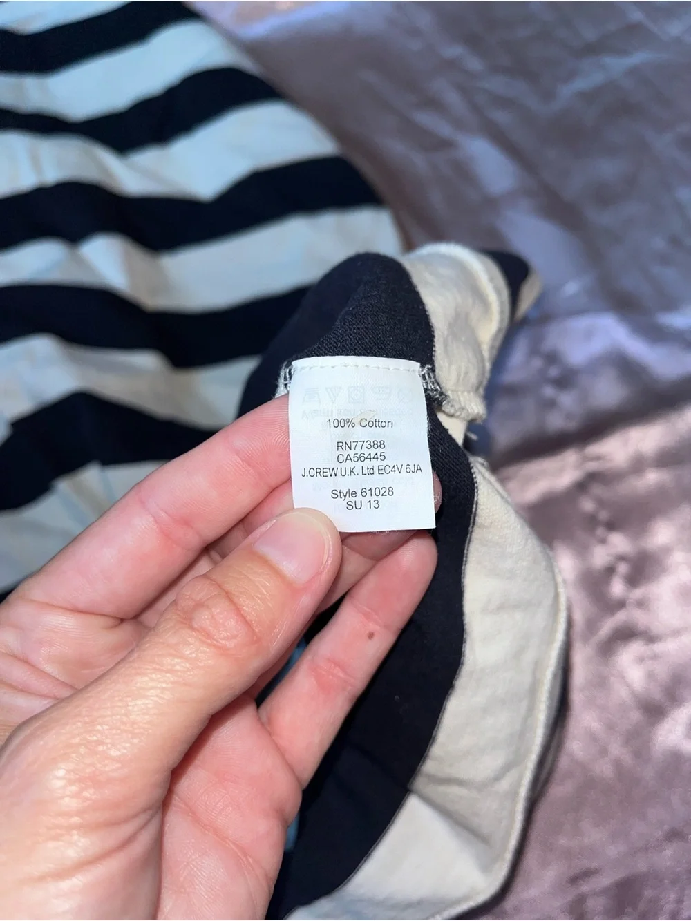 J. Crew classic navy